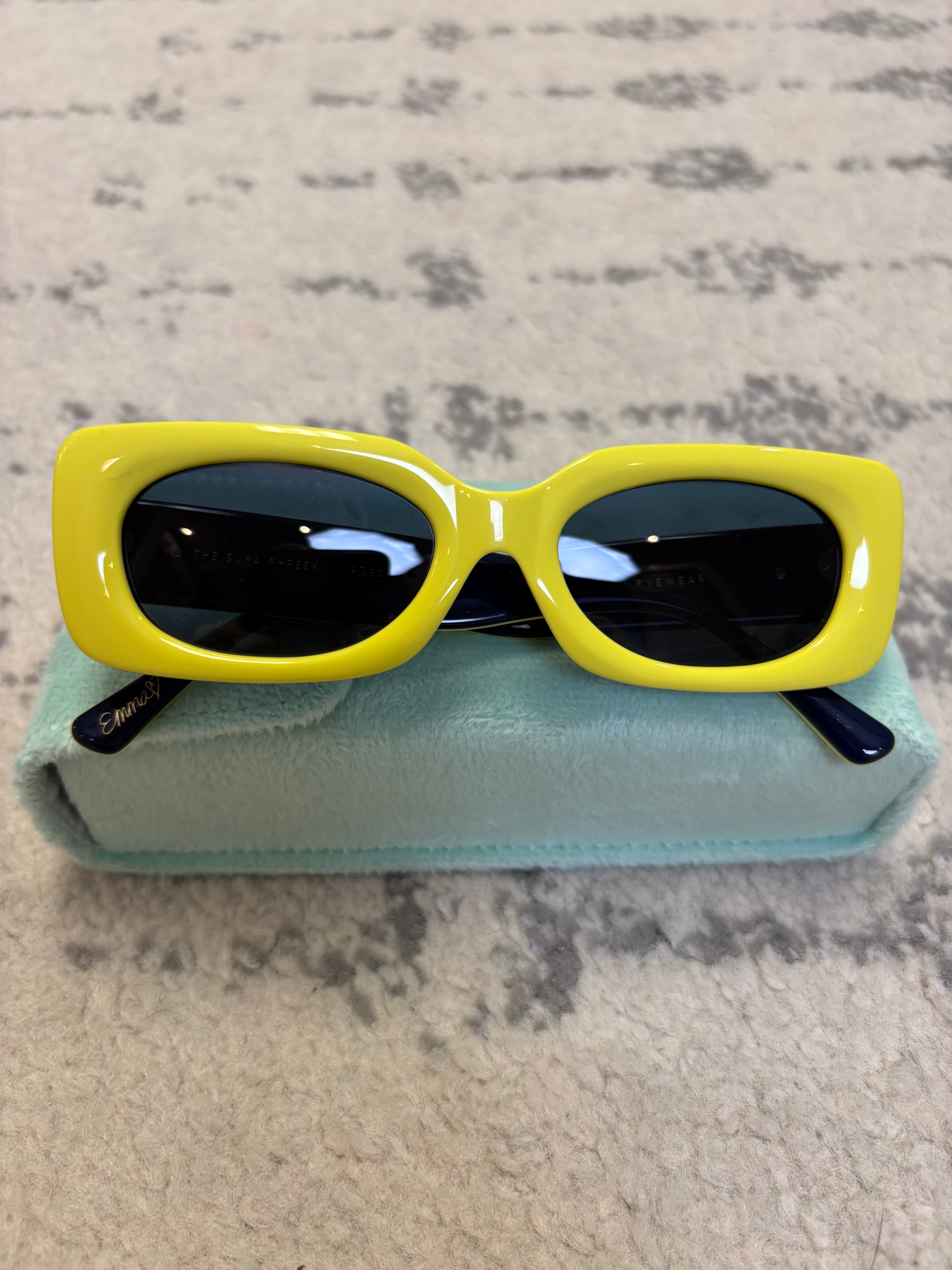 Crap Eyewear} Yellow Sunglasses – Mia Maples Market