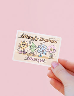 Allergy Season Sticker