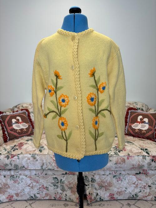 {Modern Juniors} Flower Cardigan