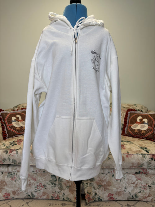 {Mia Maples} Vintage Trinket Collector Club Zip Hoodie