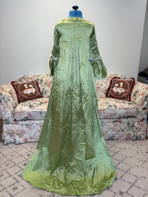 {Handmade} Victorian Satin Bow Dress