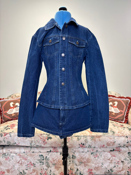 {Lioness} Denim Skort Set