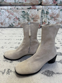{Reformation} Tan Ankle Boots