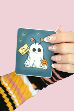 Ghost Sticker - With Background