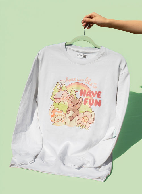 Here We Like to Have Fun Crewneck